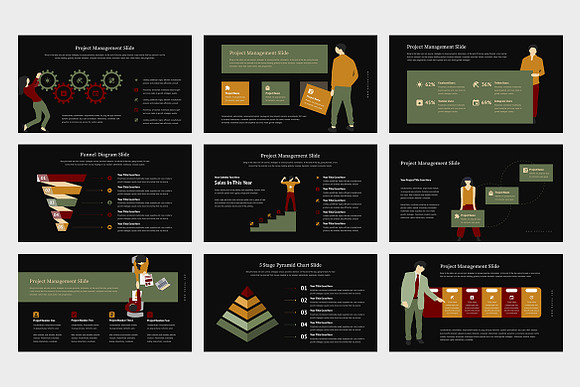 Rozua : Vector Infographic Keynote in Keynote Templates - product preview 5