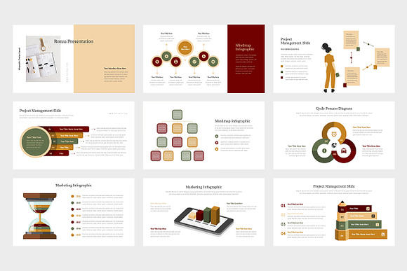 Rozua : Vector Infographic Keynote in Keynote Templates - product preview 7
