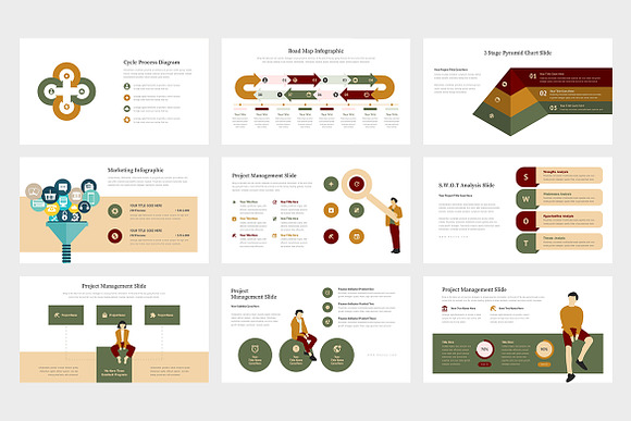 Rozua : Vector Infographic Keynote in Keynote Templates - product preview 8