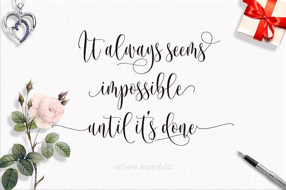 Someday Script Font in Script Fonts - product preview 8