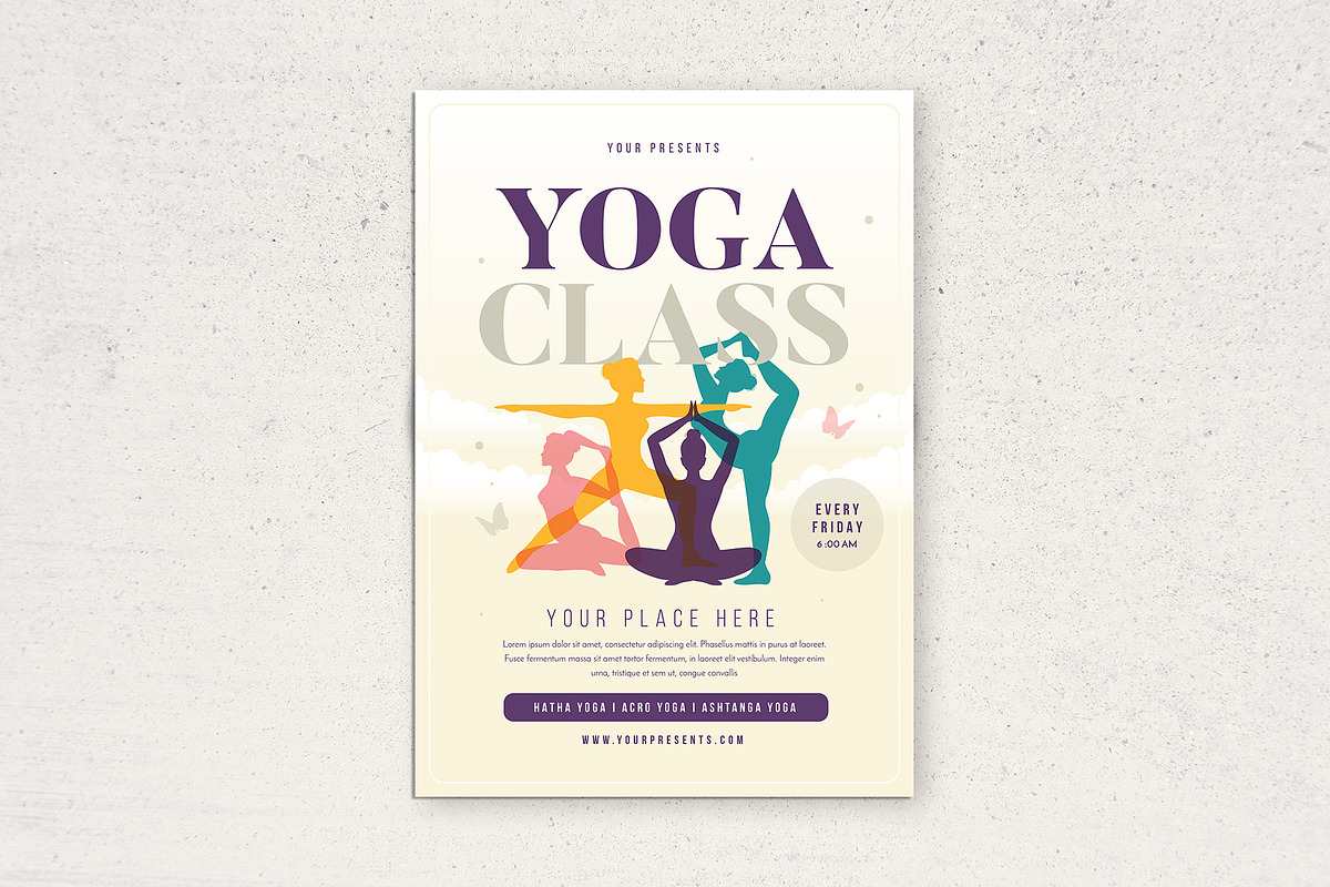 Yoga Flyer in Templates - product preview 8