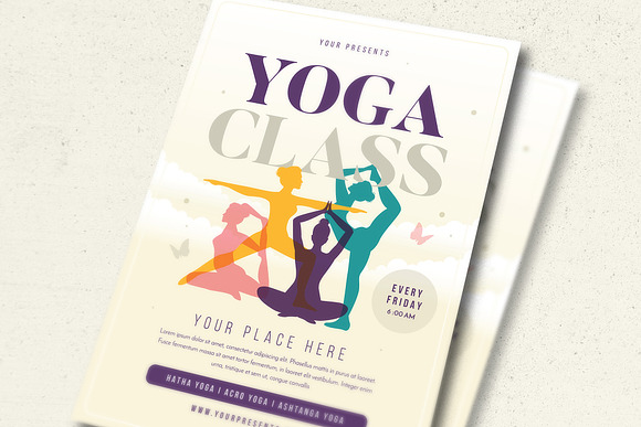 Yoga Flyer in Templates - product preview 1