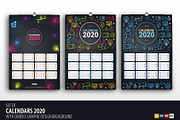 Calendars 2020 Graphic Design theme