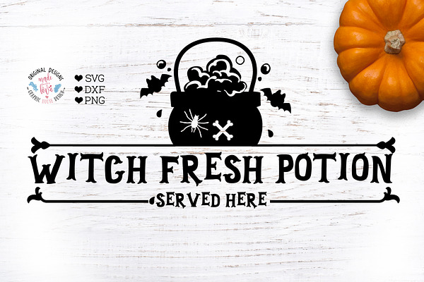 Witch Fresh Potion Served Here - Hal