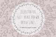 Illustrator Hand Drawn Soft Brushes