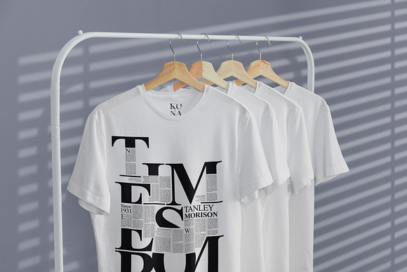 T-Shirt Mock-Up on Hanger in Product Mockups - product preview 7