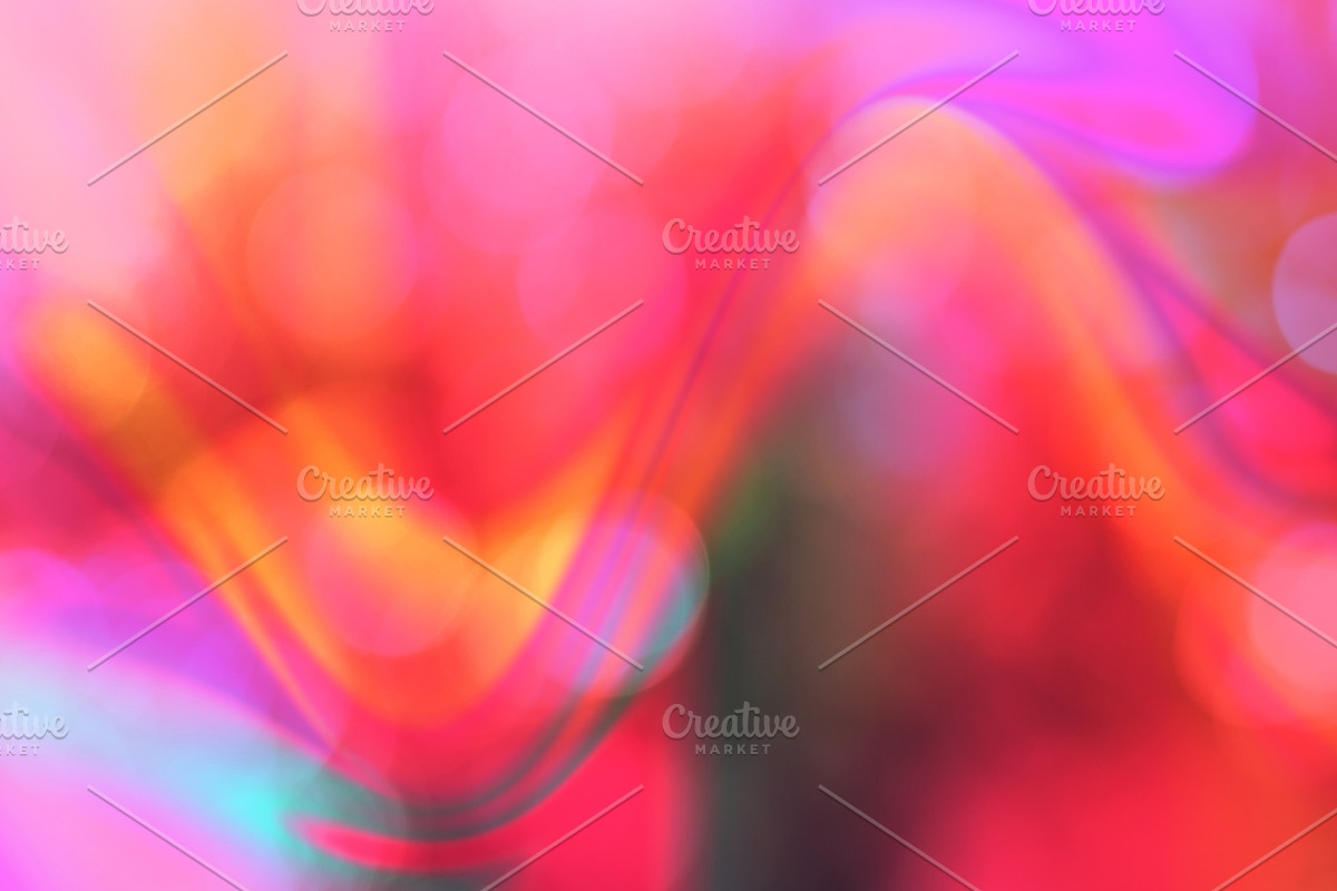 Abstract neon fluid blur natural in Illustrations - product preview 8