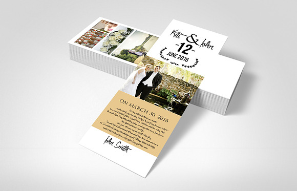Rack Card Mockup in Print Mockups - product preview 2