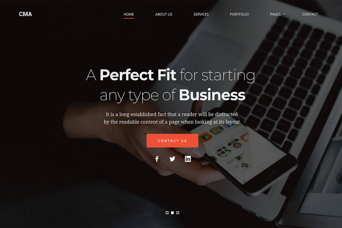 CMA – Consulting & Marketing Agency in WordPress Business Themes - product preview 8