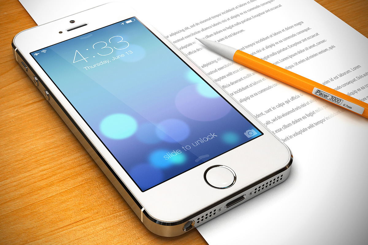Iphone 5s Mockup Template in Product Mockups - product preview 8