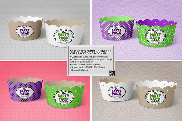 Vol.1 Party Packaging Mockups in Branding Mockups - product preview 12