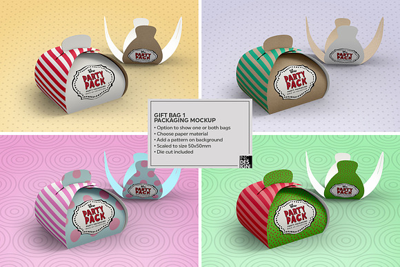 Vol.1 Party Packaging Mockups in Branding Mockups - product preview 16