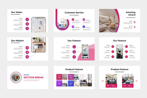 Roomes - Business Powerpoint in PowerPoint Templates - product preview 2