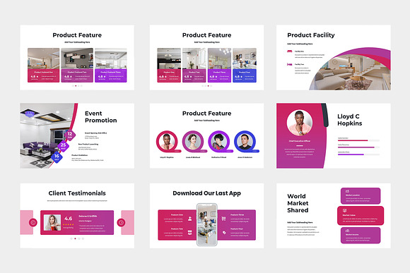 Roomes - Business Powerpoint in PowerPoint Templates - product preview 3