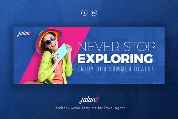 Multipurpose Facebook Cover Template in Facebook Templates - product preview 4
