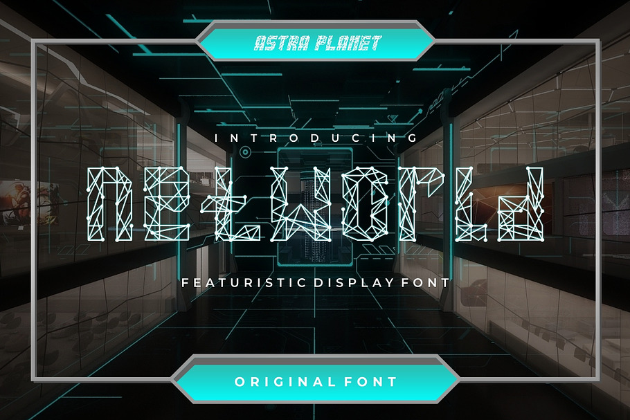 NETWORLD in Display Fonts - product preview 8