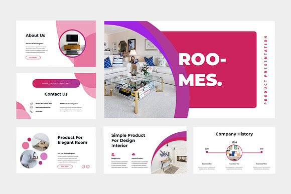 Roomes - Business Google Slides in Google Slides Templates - product preview 1
