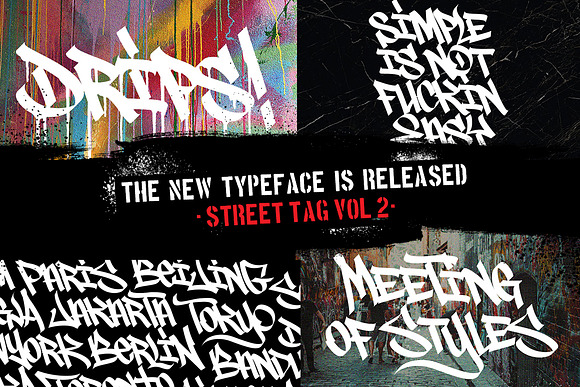 Graffiti Font | Street Tag Vol1 in Display Fonts - product preview 8