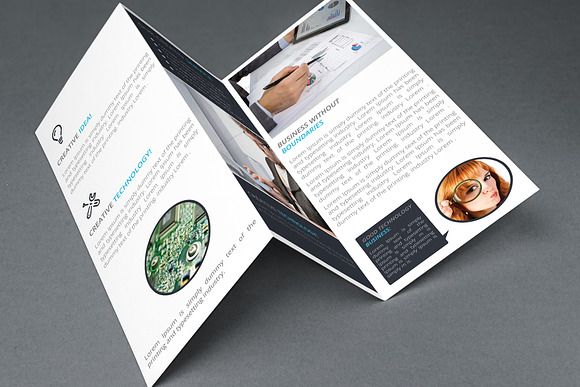 Technology Tri-Fold Brochure  Flyer in Brochure Templates - product preview 1