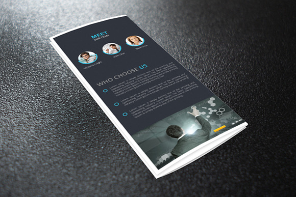 Technology Tri-Fold Brochure  Flyer in Brochure Templates - product preview 5