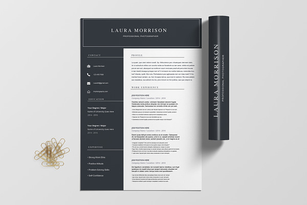 2 page Resume Template - LM