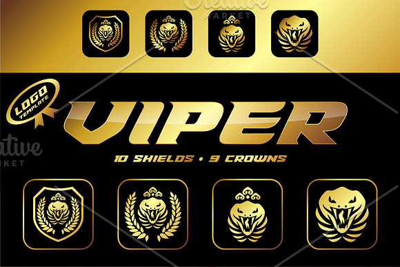 VIPER in Logo Templates - product preview 3