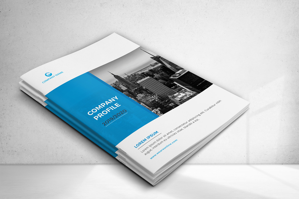 Company Profile in Brochure Templates - product preview 8
