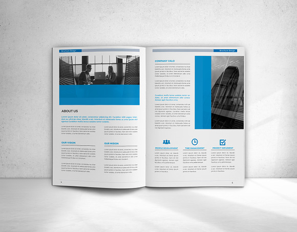 Company Profile in Brochure Templates - product preview 2