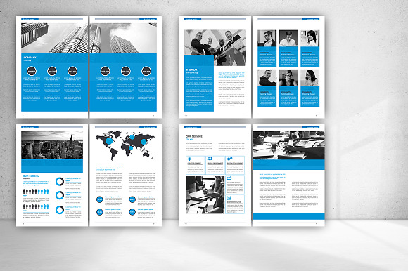 Company Profile in Brochure Templates - product preview 14