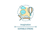 Imagination concept icon