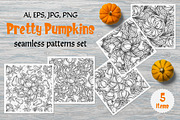 Pretty Pumpkins patterns set