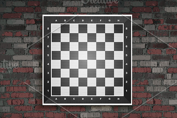 Chess board vector in Graphics - product preview 1