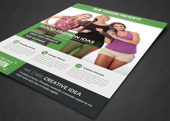 Fashion Agency Flyer in Flyer Templates - product preview 1