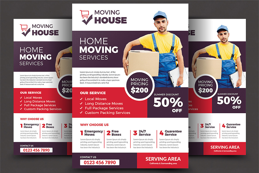 Moving House Flyer in Flyer Templates - product preview 8