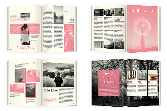 Poser Magazine Template in Magazine Templates - product preview 3