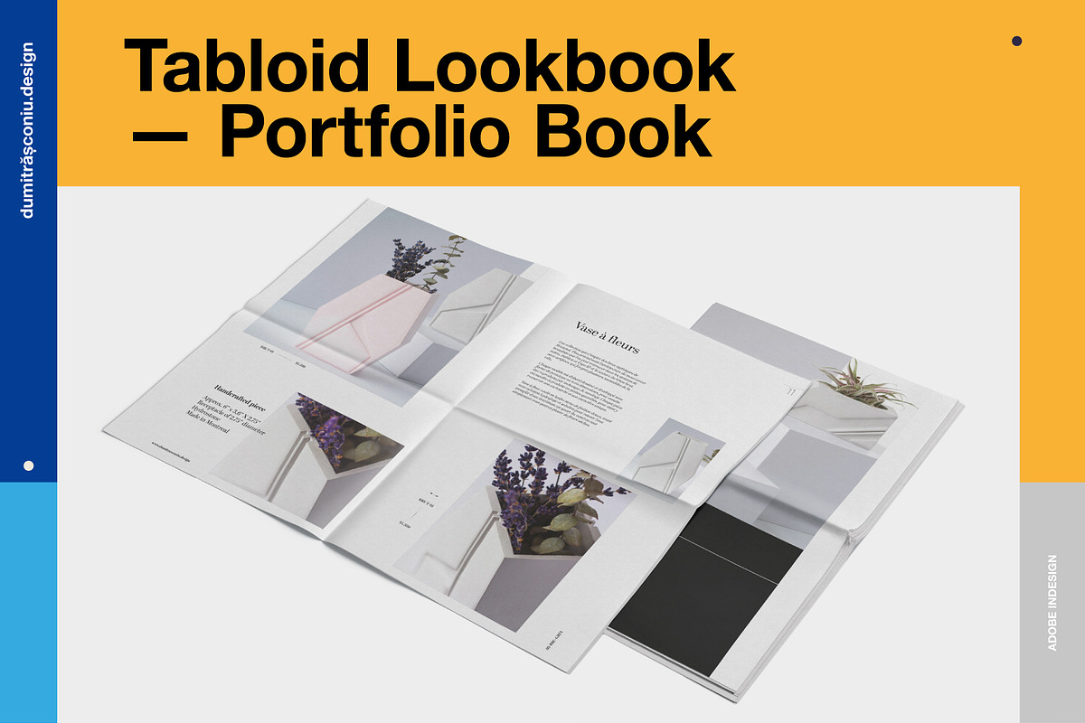 Tabloid Lookbook / Portfolio in Brochure Templates - product preview 8