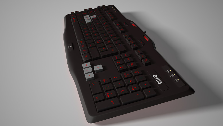 Logitech G105 Keyboard in Electronics - product preview 4