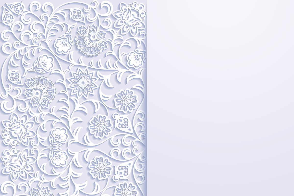 Floral Backgrounds Set in Illustrations - product preview 8