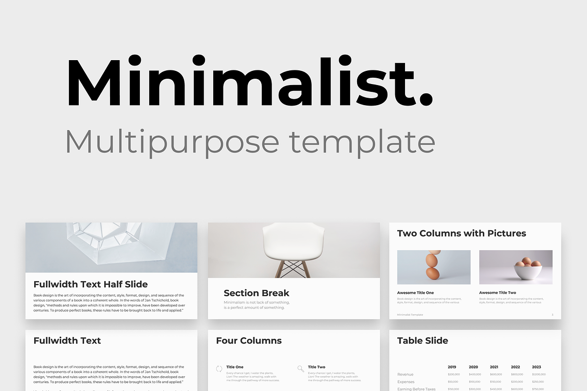 Minimalist - Presentation Template in Keynote Templates - product preview 8