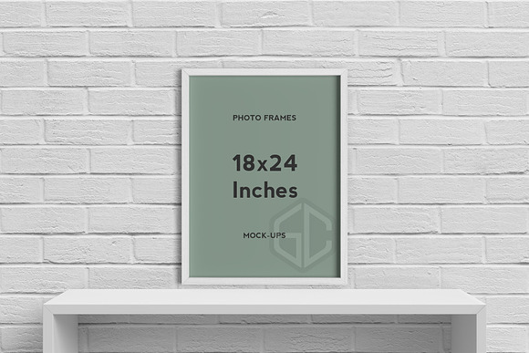 18x24 Inches Frames Mockup in Print Mockups - product preview 3