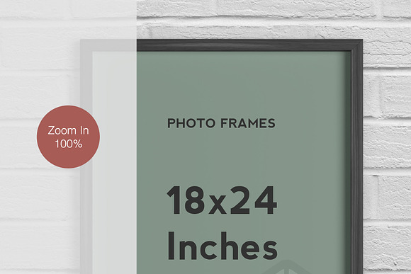 18x24 Inches Frames Mockup in Print Mockups - product preview 6