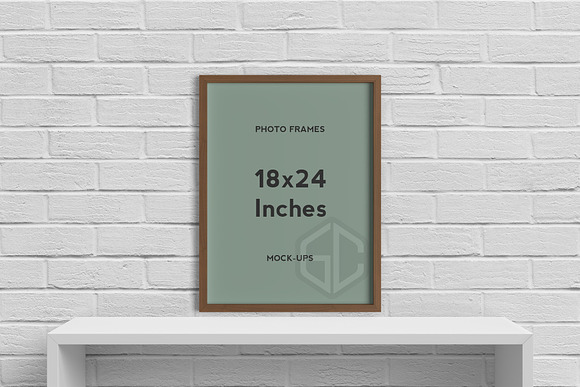 18x24 Inches Frames Mockup in Print Mockups - product preview 7