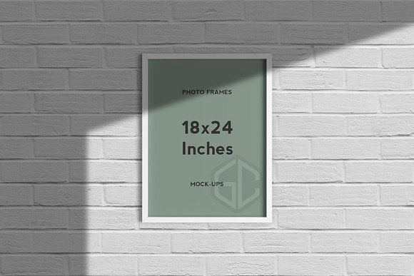 18x24 Inches Frames Mockup in Print Mockups - product preview 9