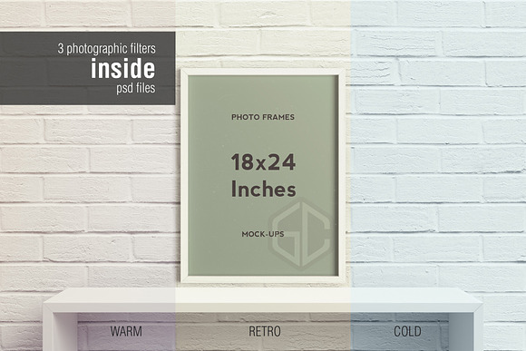 18x24 Inches Frames Mockup in Print Mockups - product preview 12