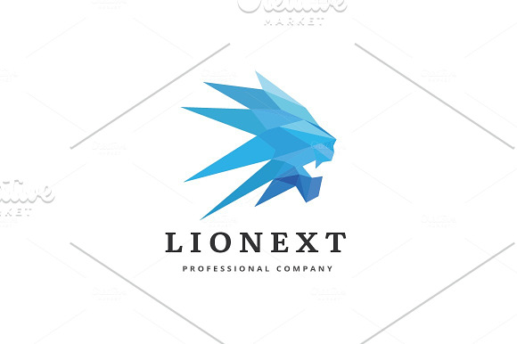 Lion Next Logo in Logo Templates - product preview 1