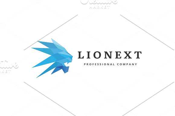 Lion Next Logo in Logo Templates - product preview 2