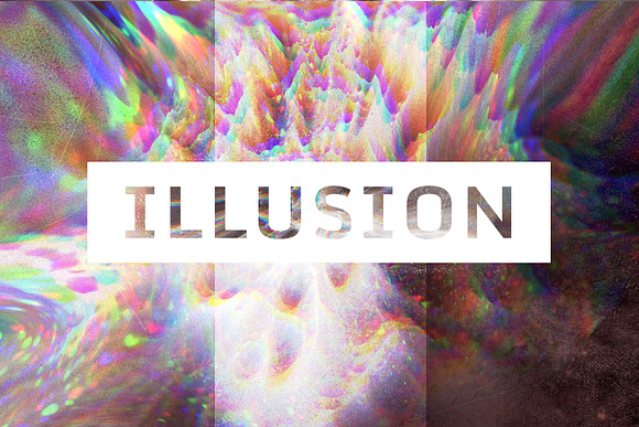 Illusion - Glitch Effect Backgrounds in Textures - product preview 8