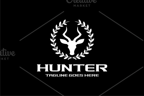 HUNTER in Logo Templates - product preview 1