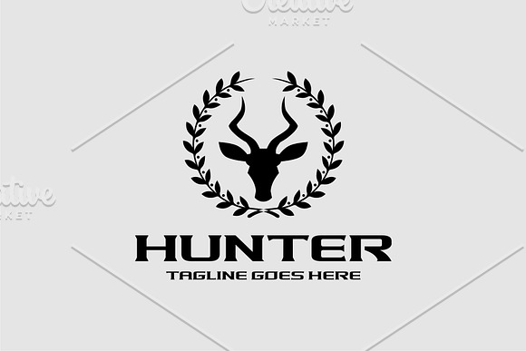 HUNTER in Logo Templates - product preview 3