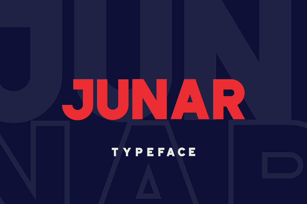Junar - Wide Sans Serif in Sans-Serif Fonts - product preview 8